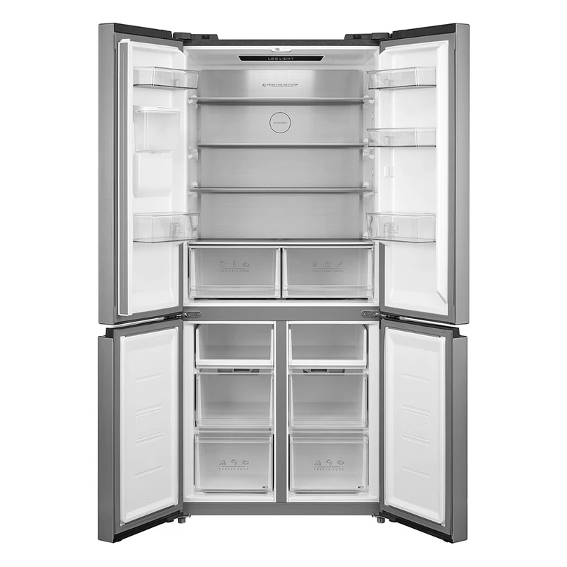 یخچال فریزر ساید بای ساید 28 فوت جی پلاس مدل GSS-R9515NS یخچال ساید بای ساید جی پلاس GSS-R9515NS