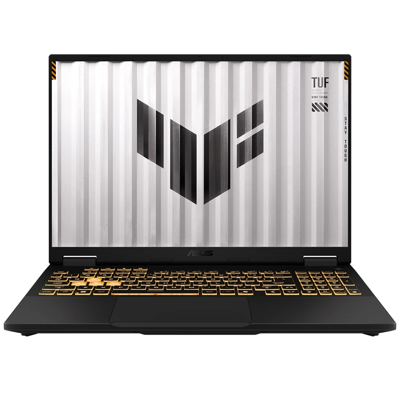 لپ تاپ 16 اینچی ایسوس مدل TUF Gaming F16 FX608JMR-F16I75060-i7 14650HX-RTX 5060 8GB-32GB DDR5 5600MHz-1TB SSD-FHD 165Hz-W لپ تاپ ایسوس TUF Gaming F16