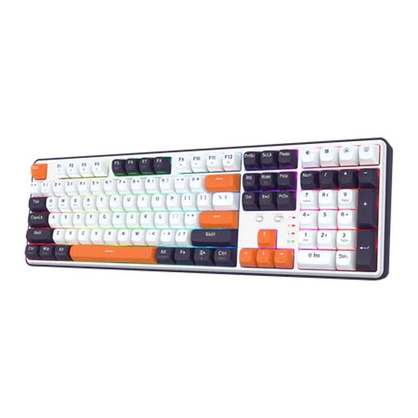 کیبورد گیمینگ ردراگون مدل کیبورد گیمینگ Redragon WYVERN K689 PRO - آبی کیبورد گیمینگ ردراگون مدل WYVERN K689 PRO رنگ آبی