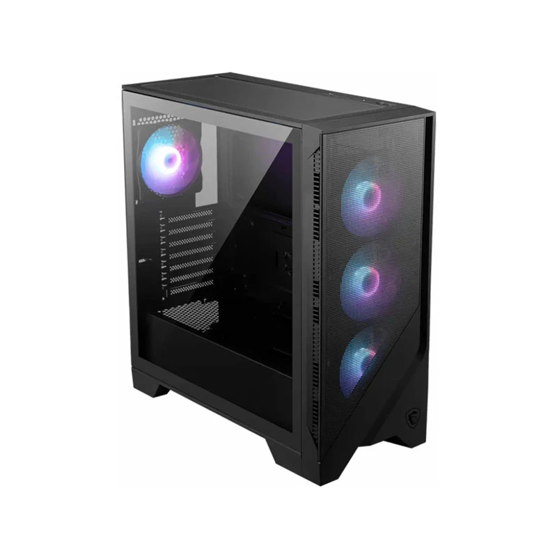 کیس گیمینگ MSI MAG FORGE 321R AirFlow Black کیس گیمینگ ام اس آی مدل MSI MAG FORGE 321R AirFlow رنگ مشکی