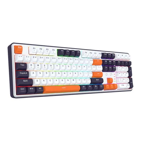کیبورد گیمینگ ردراگون مدل کیبورد گیمینگ Redragon WYVERN K689 PRO - آبی کیبورد گیمینگ ردراگون مدل WYVERN K689 PRO رنگ آبی