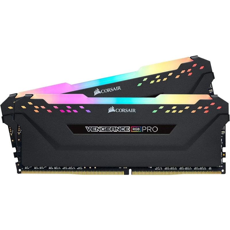 رم DDR4 کورسیر VENGEANCE RGB PRO 32GB 3200 CL16 رم کورسیر مدل DDR4 VENGEANCE RGB PRO ظرفیت 32 گیگابایت فرکانس 3200