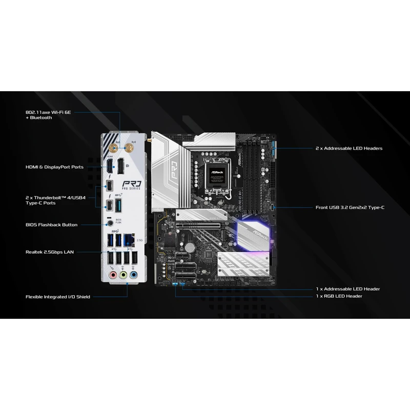 مادربرد ازراک مدل ASRock Z890 Pro RS WiFi مادربرد ازراک مدل ASRock Z890 Pro RS WiFi