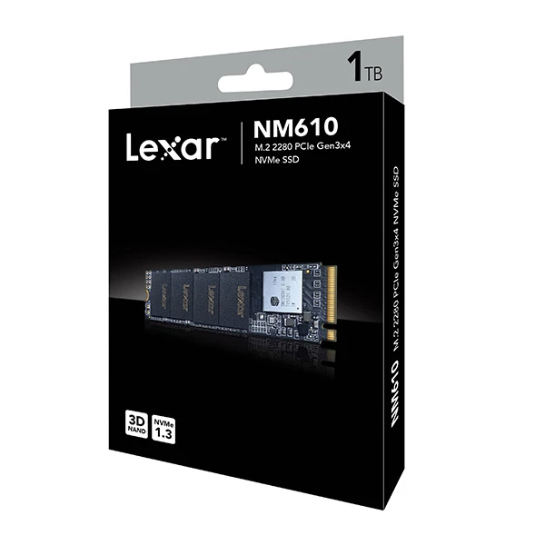 اس اس دی اینترنال PCIe Gen4 لکسار مدل SSD Lexar NM610 ظرفیت 1 ترابایت اس اس دی اینترنال PCIe Gen4 لکسار مدل Lexar NM610 ظرفیت 1 ترابایت