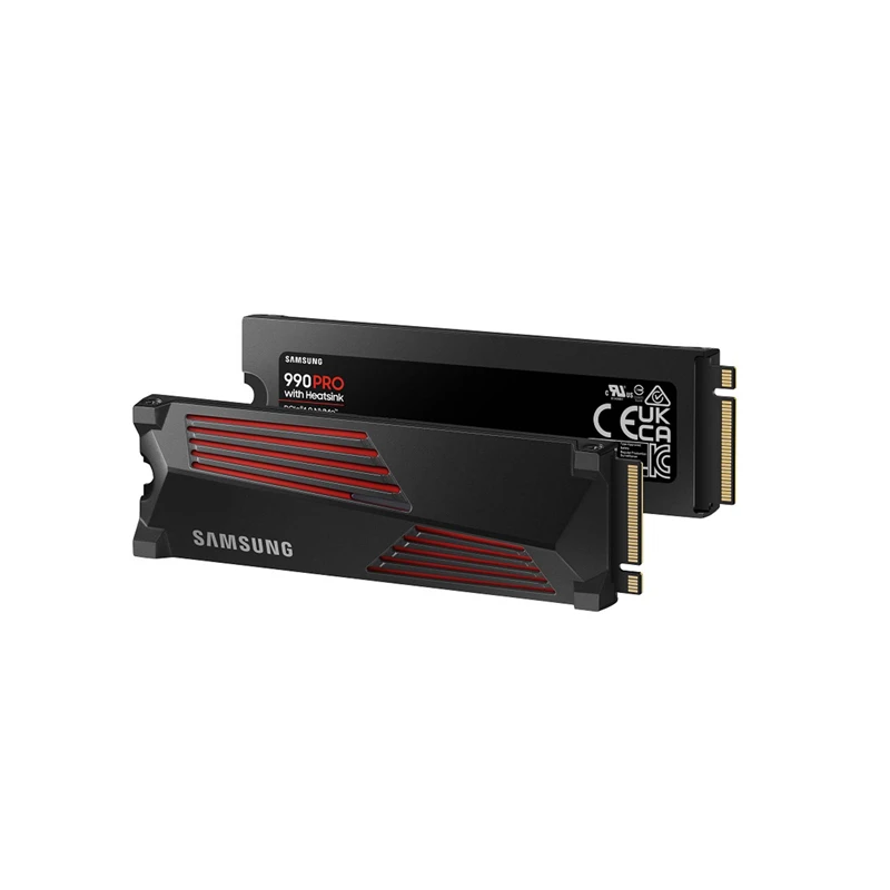 اس اس دی اینترنال PCIe Gen4 x4 سامسونگ مدل SSD SAMSUNG 990 PRO Heatsink 1TB M.2 ظرفیت 1 ترابایت اس اس دی اینترنال PCIe Gen4 سامسونگ مدل SAMSUNG 990 PRO Heatsink 1TB