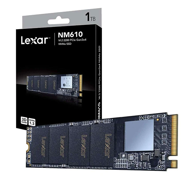 اس اس دی اینترنال PCIe Gen4 لکسار مدل SSD Lexar NM610 ظرفیت 1 ترابایت اس اس دی اینترنال PCIe Gen4 لکسار مدل Lexar NM610 ظرفیت 1 ترابایت